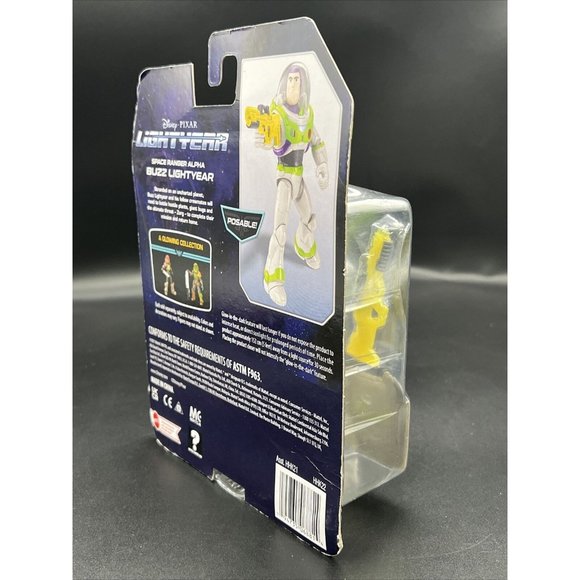 Disney PIXAR Space Ranger Alpha Buzz Lightyear Glow in the Dark - Picture 6 of 10